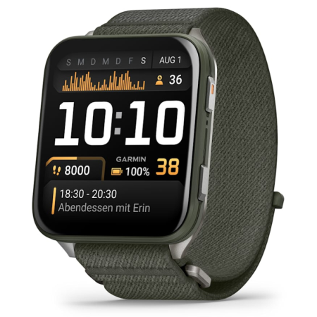 Garmin Venu X1 5,08 cm (2″) AMOLED Digital 448 x 486 Pixeles Pantalla táctil Gris Wifi GPS (satélite)