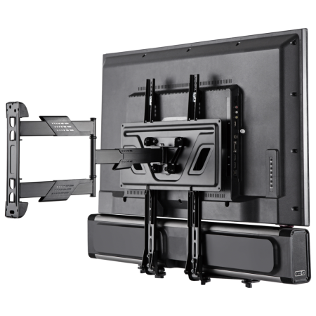 AISENS Soporte Universal para Barra de Sonido, Negro