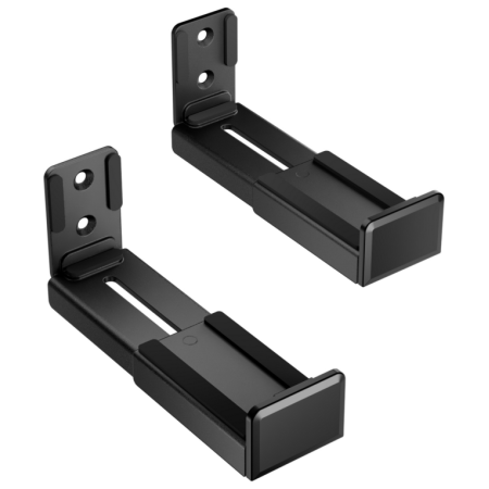 AISENS Soporte Universal de Pared para Barra de Sonido, Negro