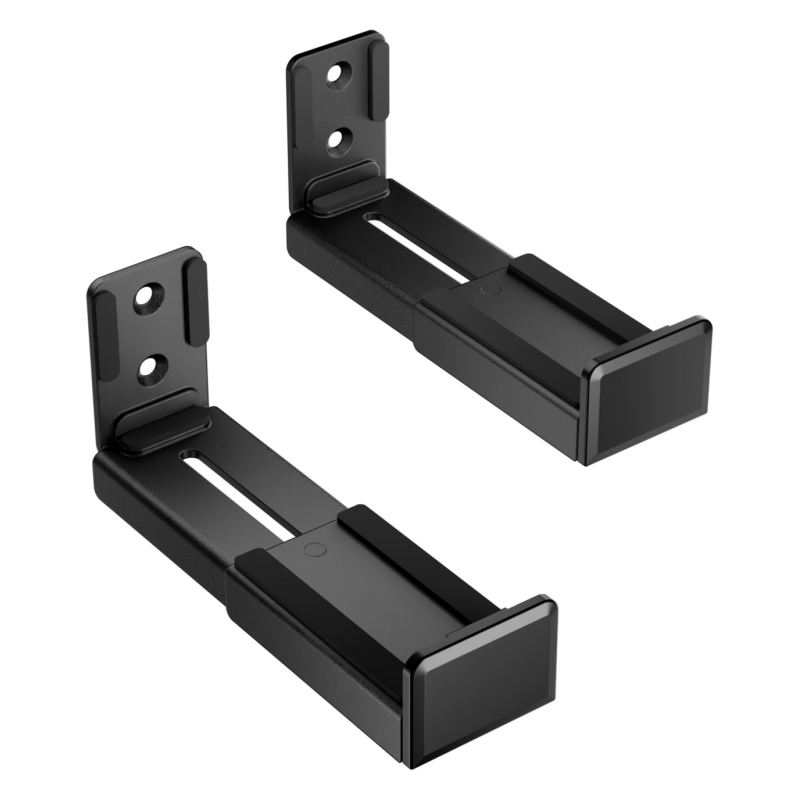 AISENS Soporte Universal de Pared para Barra de Sonido, Negro