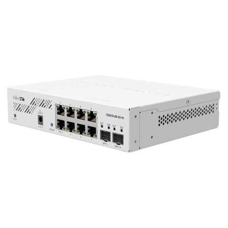 Mikrotik CSS610-8G-2S+IN switch Gigabit Ethernet (10/100/1000) Energía sobre Ethernet (PoE) Blanco