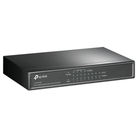 TP-Link TL-SG1008P Gestionado Gigabit Ethernet (10/100/1000) Energía sobre Ethernet (PoE) Gris