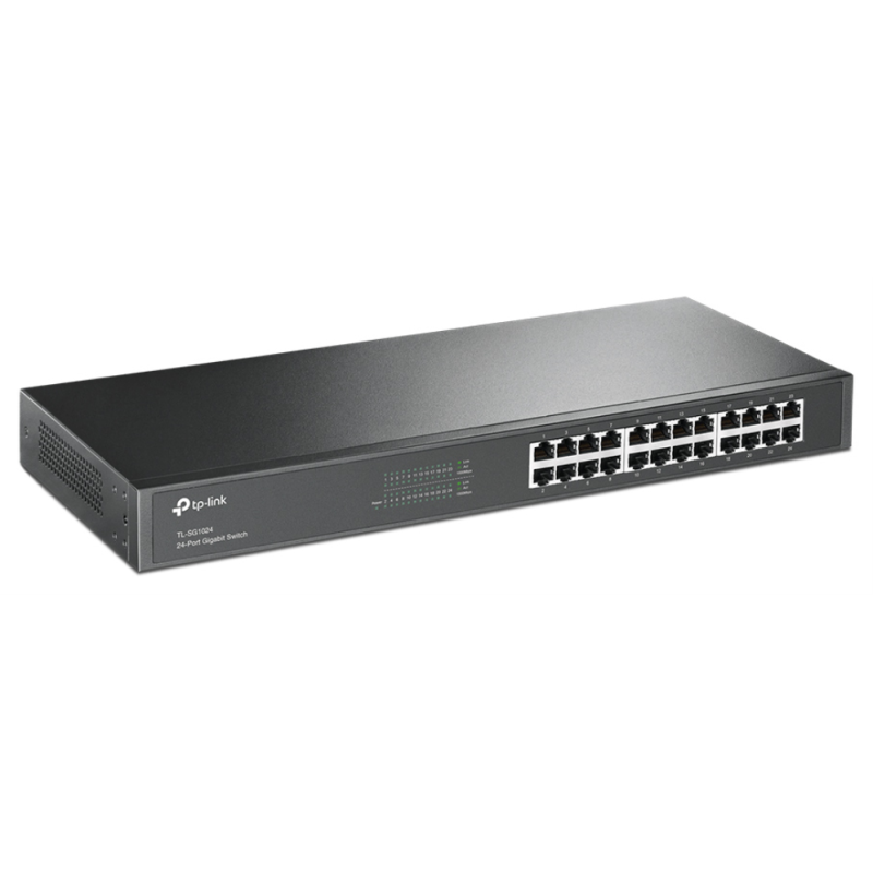 TP-Link TL-SG1024 switch No administrado L2 Gigabit Ethernet (10/100/1000) Negro