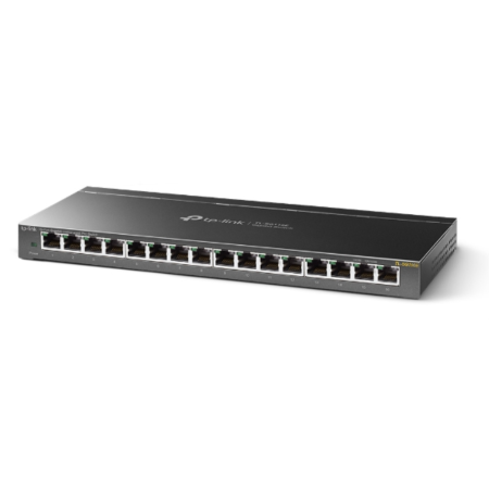 TP-Link TL-SG116E No administrado L2 Gigabit Ethernet (10/100/1000) Negro