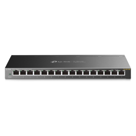 TP-Link TL-SG116E No administrado L2 Gigabit Ethernet (10/100/1000) Negro