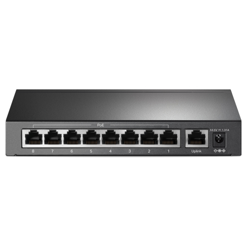 TP-Link TL-SF1009P switch No administrado Fast Ethernet (10/100) Energía sobre Ethernet (PoE) Negro