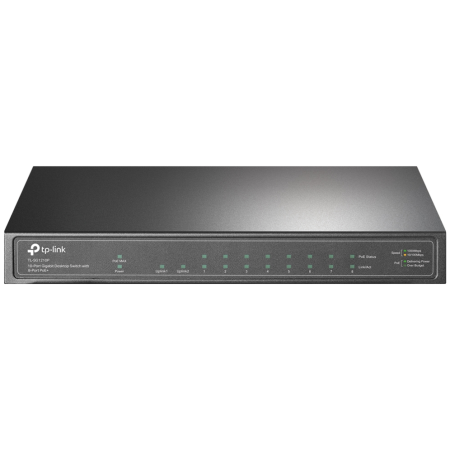 TP-Link TL-SG1210P switch No administrado Gigabit Ethernet (10/100/1000) Energía sobre Ethernet (PoE) Gris