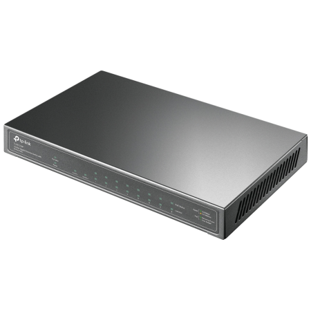 TP-Link TL-SG1210P switch No administrado Gigabit Ethernet (10/100/1000) Energía sobre Ethernet (PoE) Gris