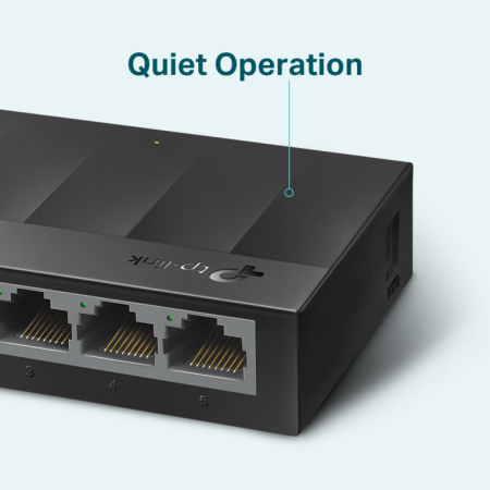 TP-Link LS1005G switch No administrado Gigabit Ethernet (10/100/1000) Negro