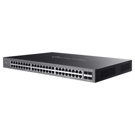 TP-Link Omada SG2452LP switch Gestionado L2/L2+ Gigabit Ethernet (10/100/1000) Energía sobre Ethernet (PoE) 1U Negro