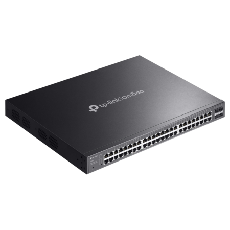 TP-Link Omada SG2452LP switch Gestionado L2/L2+ Gigabit Ethernet (10/100/1000) Energía sobre Ethernet (PoE) 1U Negro