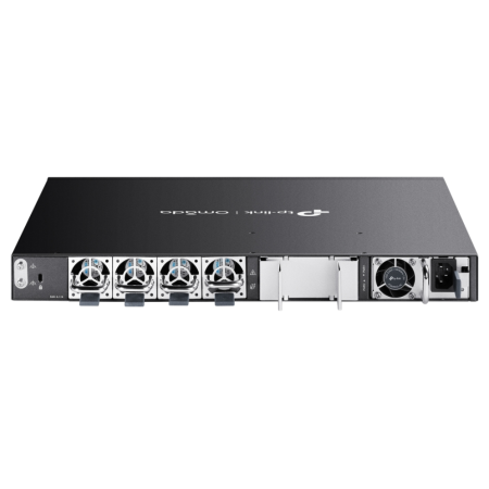 TP-Link Omada SG6428XHP switch Gestionado L3 Gigabit Ethernet (10/100/1000) Energía sobre Ethernet (PoE) 1U Negro