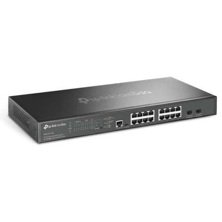 TP-Link Omada SG3218XP-M2 switch Gestionado L2+ 2.5G Ethernet (100/1000/2500) Energía sobre Ethernet (PoE) 1U Negro