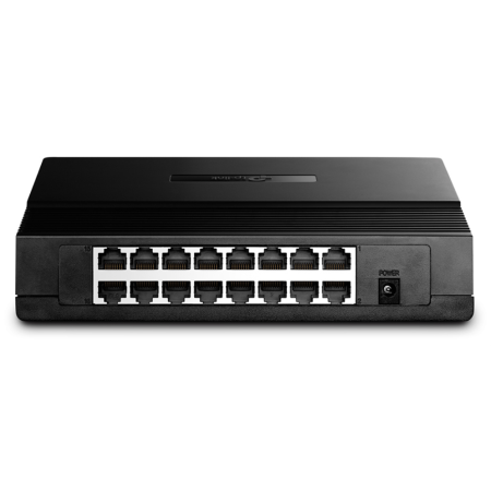 TP-Link TL-SF1016D No administrado Fast Ethernet (10/100) Negro