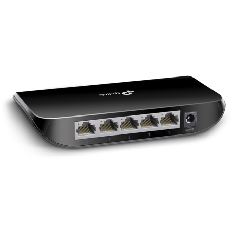TP-Link TL-SG1005D No administrado Gigabit Ethernet (10/100/1000) Negro