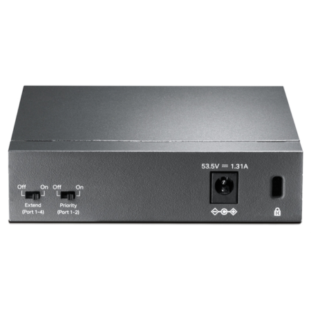 TP-Link TL-SF1005P No administrado Fast Ethernet (10/100) Energía sobre Ethernet (PoE) Negro
