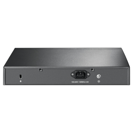 TP-Link TL-SG1016PE Gestionado L2 Gigabit Ethernet (10/100/1000) Energía sobre Ethernet (PoE) 1U Negro