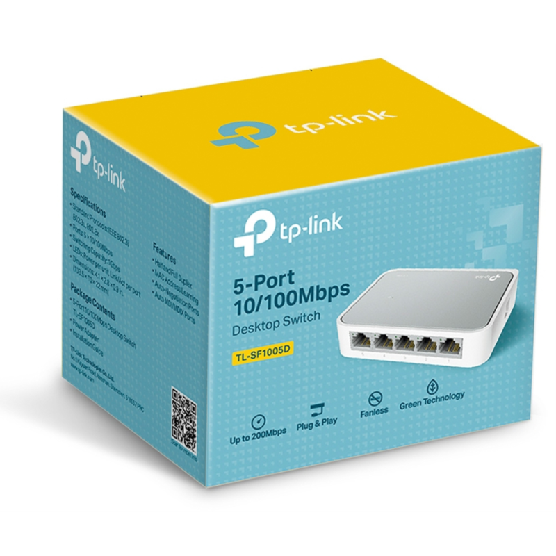 TP-Link TL-SF1005D switch No administrado Fast Ethernet (10/100)