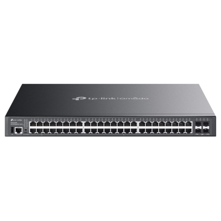TP-Link Omada SG5452XMPP switch Gestionado L3 Gigabit Ethernet (10/100/1000) Energía sobre Ethernet (PoE) Negro