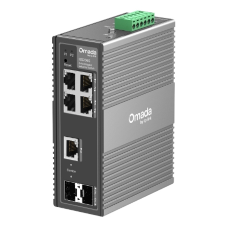 TP-Link Omada IES206G switch Gestionado Gigabit Ethernet (10/100/1000) Negro