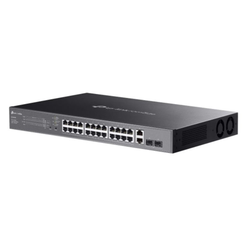 TP-Link Omada ES228GMP switch Gestionado L2 Gigabit Ethernet (10/100/1000) Energía sobre Ethernet (PoE) Negro