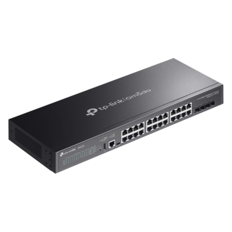 TP-Link Omada SG5428X switch Gestionado L3 Gigabit Ethernet (10/100/1000) Negro