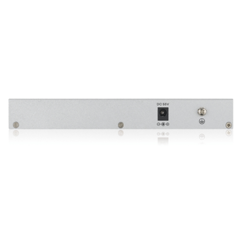 Zyxel GS1200-5HP v2 Gestionado Gigabit Ethernet (10/100/1000) Energía sobre Ethernet (PoE) Gris