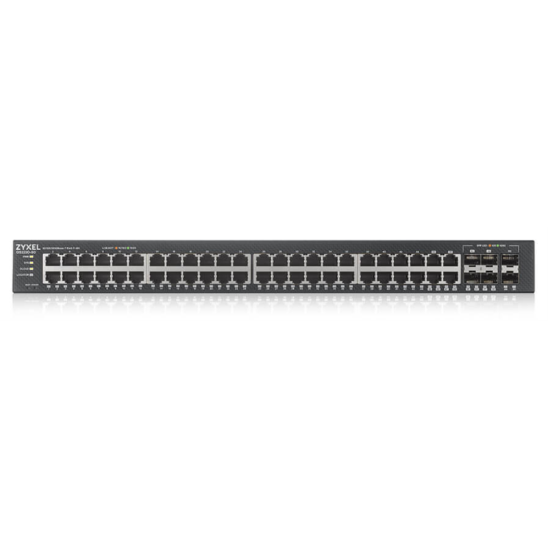 Zyxel GS2220-50-EU0101F switch Gestionado L2 Gigabit Ethernet (10/100/1000) Negro