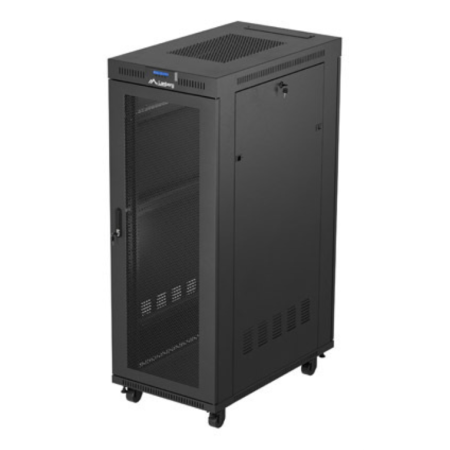 Lanberg FF01-6032-23BL armario rack 32U Rack o bastidor independiente Negro
