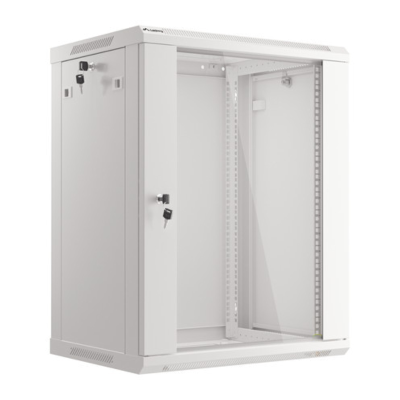 Lanberg WF01-6415-10S armario rack 15U Bastidor de pared Gris