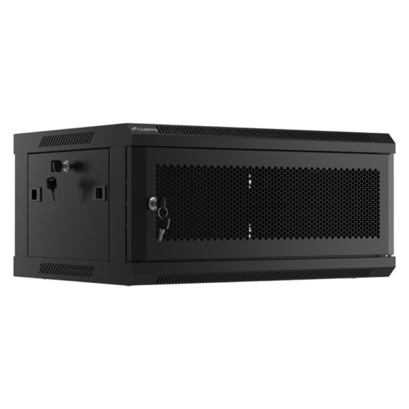 Lanberg WF01-6404-23B armario rack 4U Bastidor de pared Negro