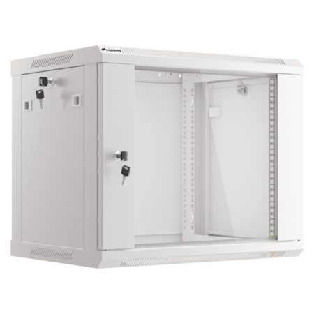 Lanberg WF01-6409-10S armario rack 9U Bastidor de pared Gris