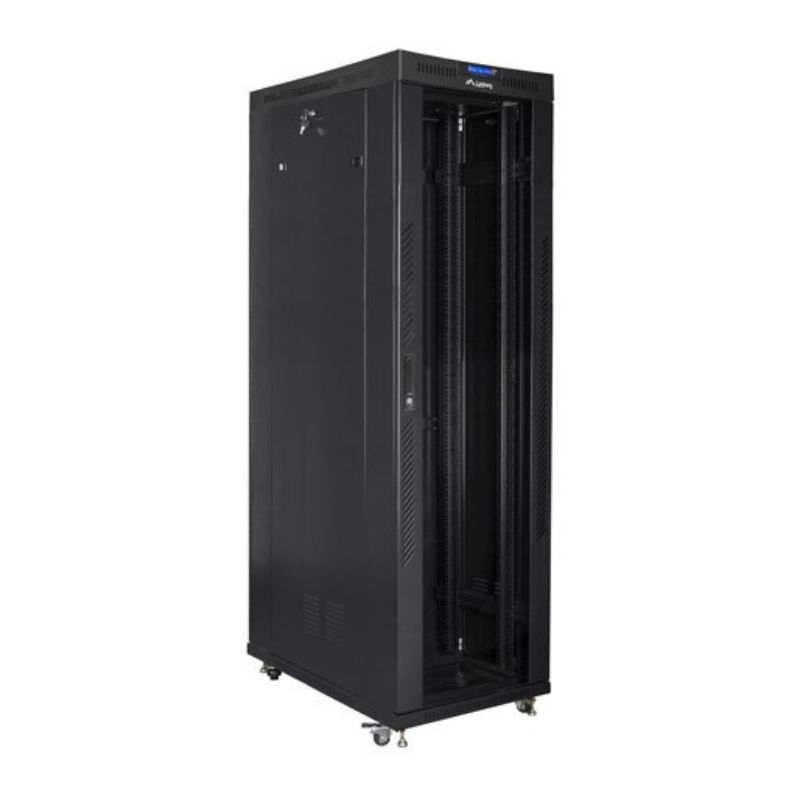 Lanberg FF01-6242-12BL armario rack 42U Rack o bastidor independiente Negro
