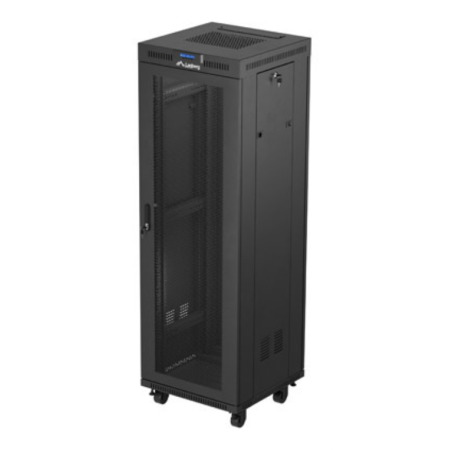 Lanberg FF01-6637-23BL armario rack 37U Rack o bastidor independiente Negro