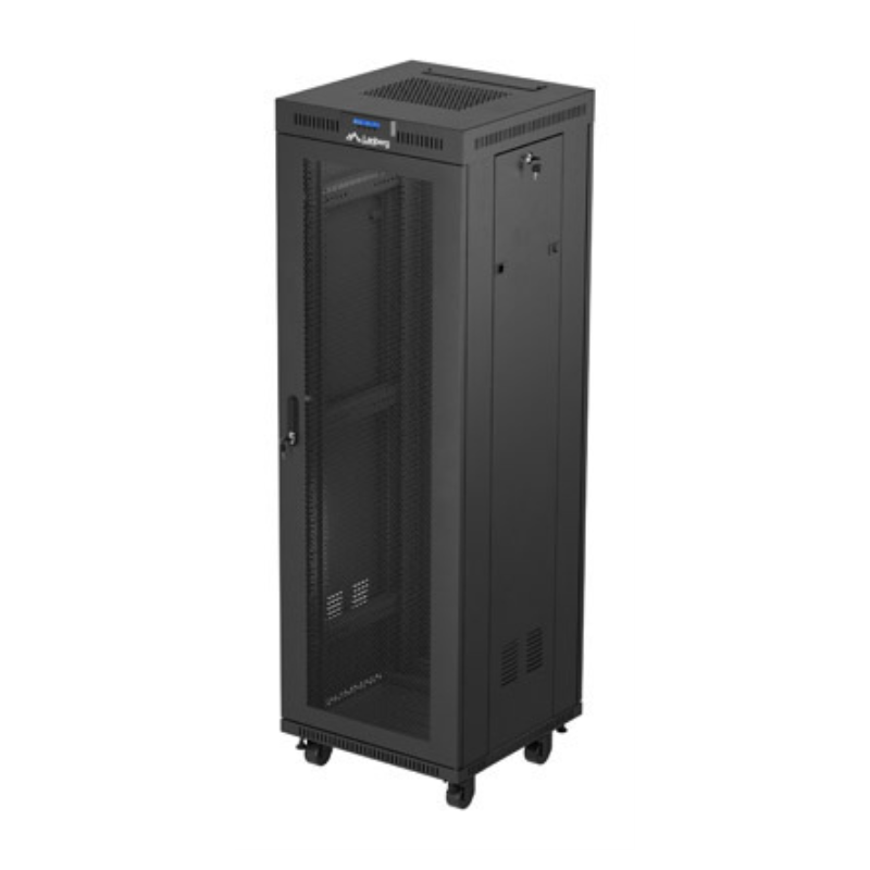 Lanberg FF01-6637-23BL armario rack 37U Rack o bastidor independiente Negro