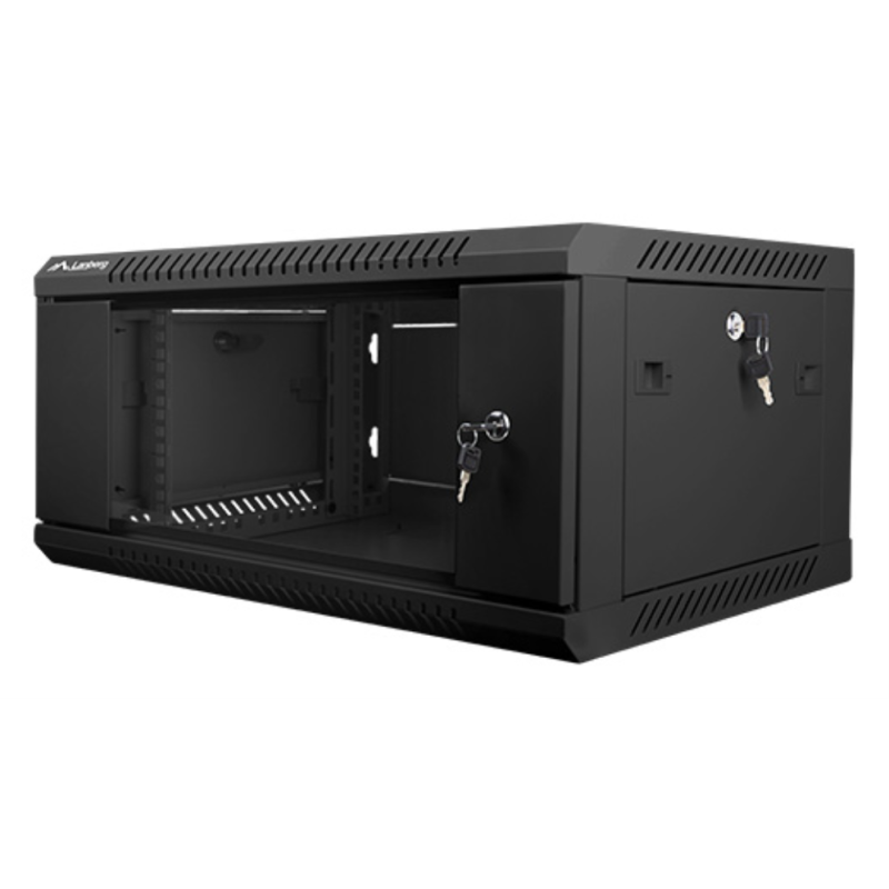 Lanberg WF01-6404-10B armario rack 4U Bastidor de pared Negro
