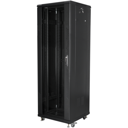 Lanberg FF01-6637-12B armario rack 37U Rack o bastidor independiente Negro