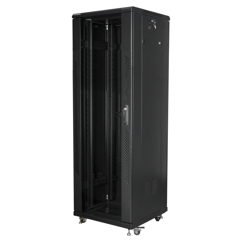 Lanberg FF01-6637-12B armario rack 37U Rack o bastidor independiente Negro