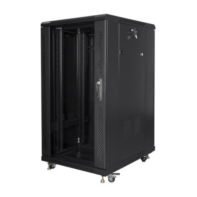 Lanberg FF01-6822-12B armario rack 22U Rack o bastidor independiente Negro