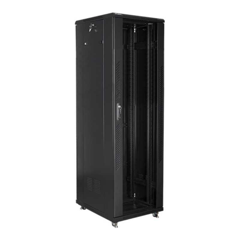 Lanberg FF01-6842-12B armario rack 42U Rack o bastidor independiente Negro