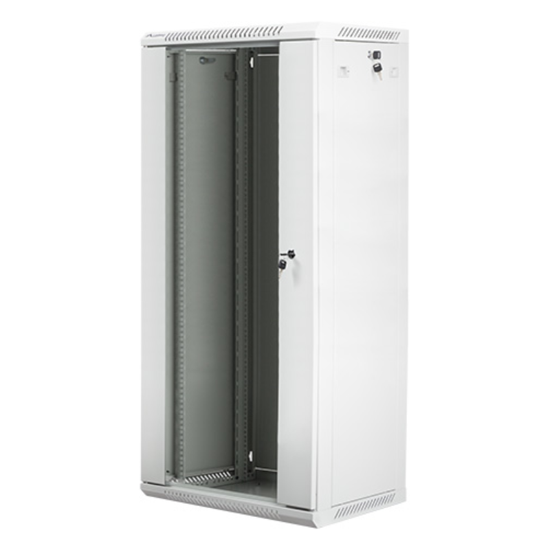 Lanberg WF01-6427-10S armario rack 27U Bastidor de pared Blanco