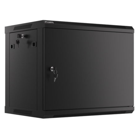 Lanberg WF01-6409-00B armario rack 9U Bastidor de pared Negro