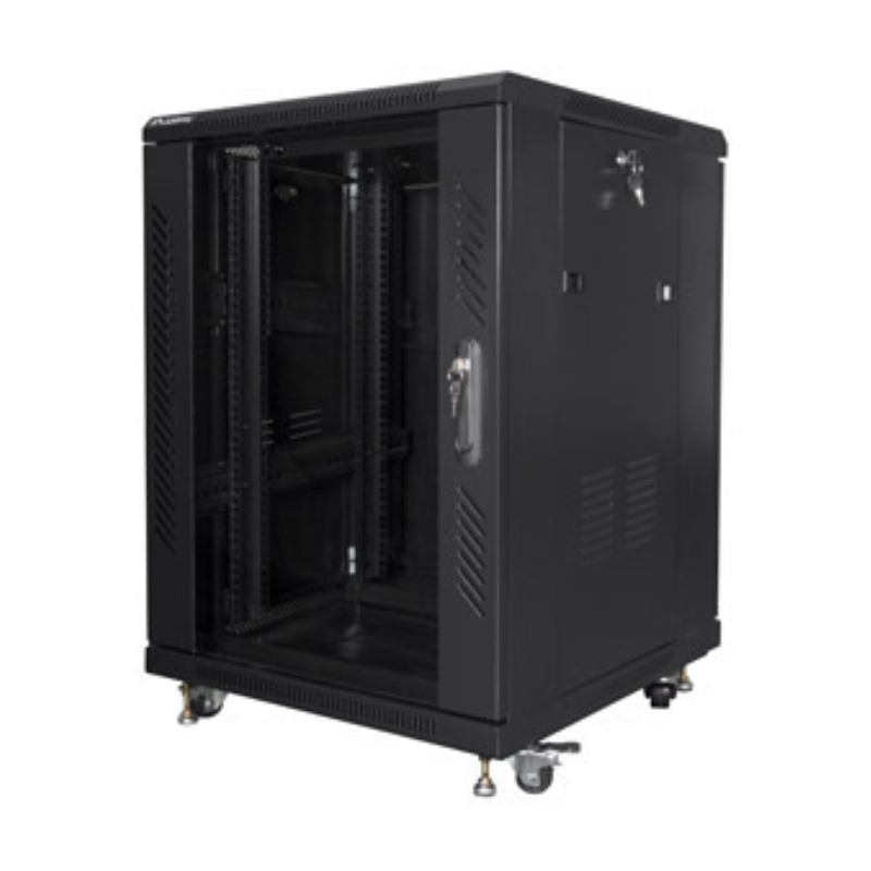 Lanberg FF01-6615-12B armario rack 15U Rack o bastidor independiente Negro