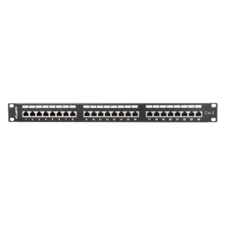 Lanberg PPS6-1024-B panel de parcheo 1U