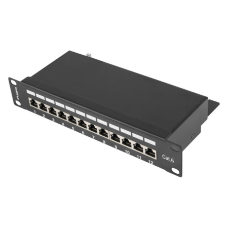 Lanberg PPF6-9012-B panel de parcheo