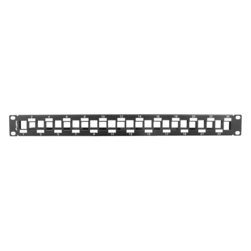 Lanberg PPKS-1224-B panel de parcheo 1U