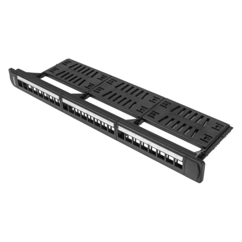Lanberg PPKS-1124-B panel de parcheo 1U