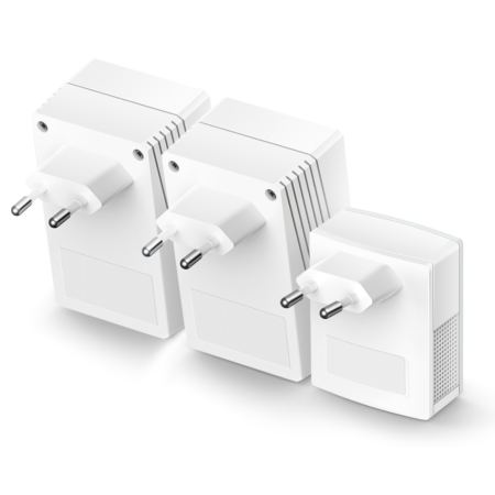 TP-Link TL-WPA4220T KIT adaptador de red PowerLine 300 Mbit/s Ethernet Wifi Blanco 3 pieza(s)