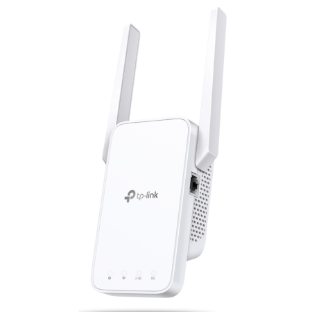 TP-Link AC1200 Wi-Fi Repetidor de red Blanco 10, 100 Mbit/s