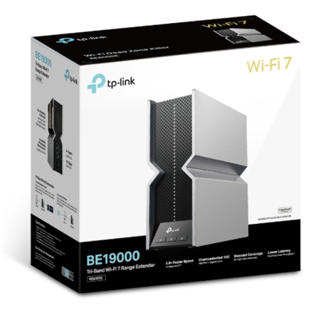 TP-Link RE800BE ampliador de red Repetidor de red
